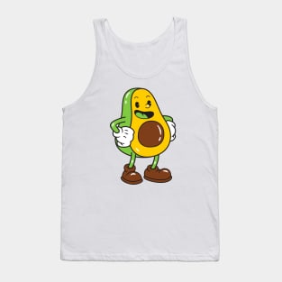 Funny avocado Tank Top